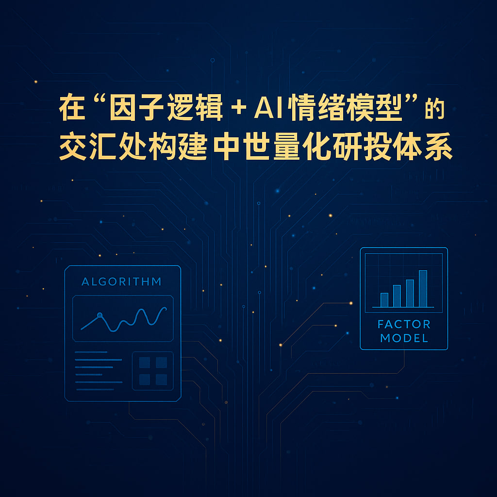 【团队专访】王启文：在“因子逻辑 + AI情绪模型”的交汇处构建中世量化研投体系